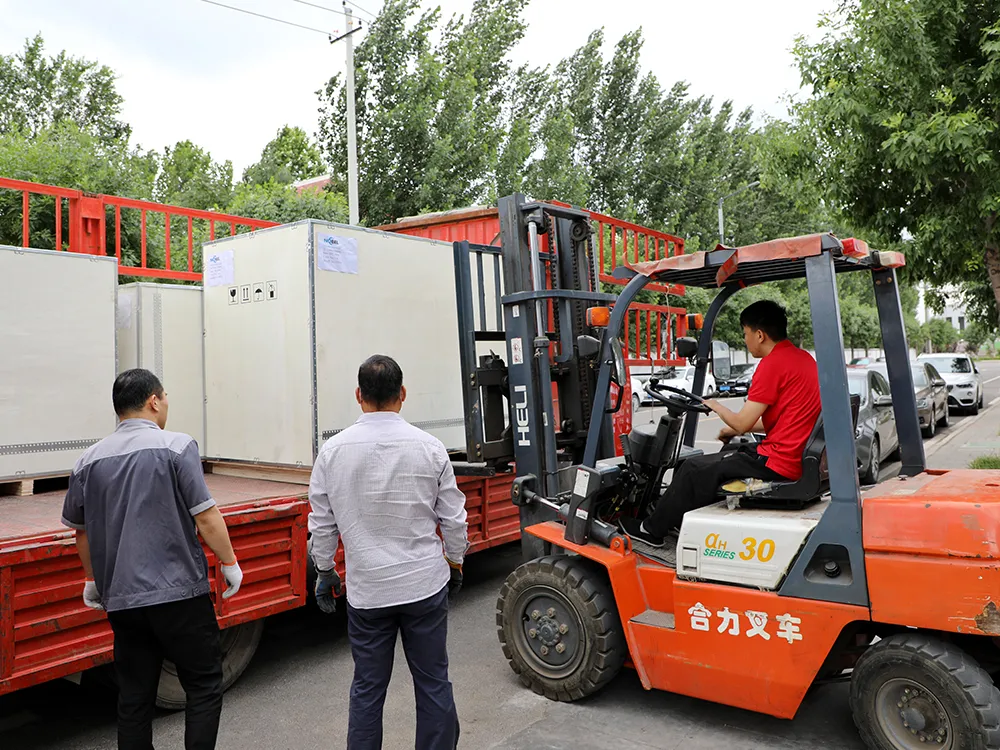 vocational education training equipment loading