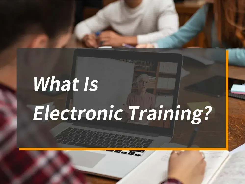 what is electronic training