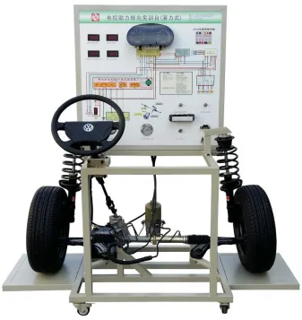 Alternative view of Electronic Hydraulic Power Steering System Training Bench